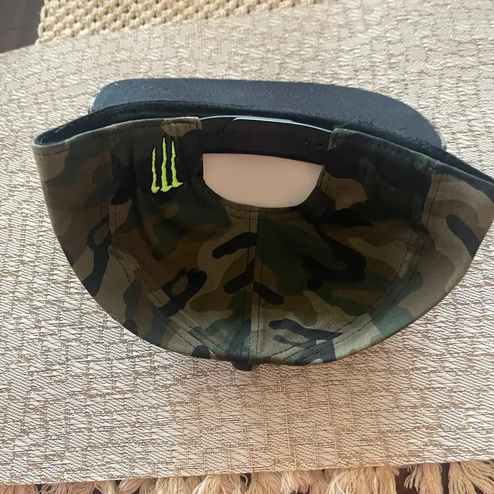 Monster Energy Camo Hat New *Exclusive*